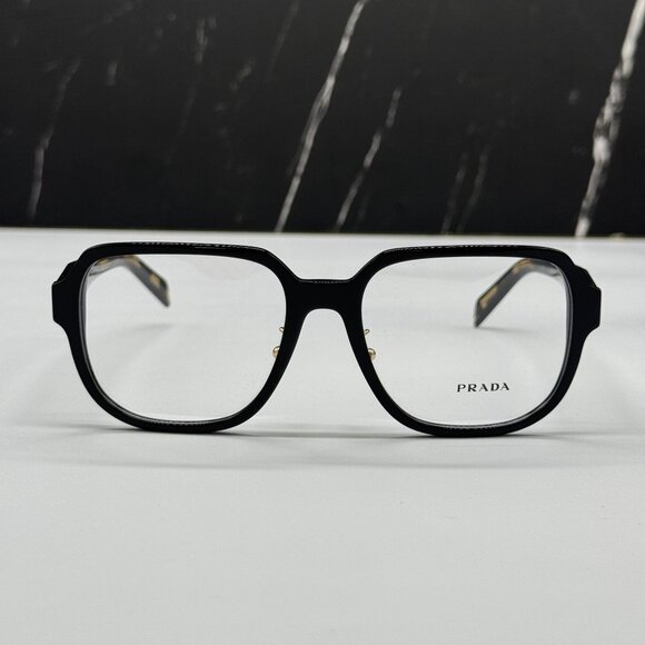 NEW PRADA PRB07VD 3891O1 WOMEN BLACK/HAVANA EYEGLASSES VPR B07D 3891O1 - Picture 3 of 9